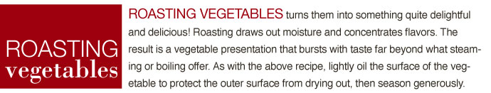 Roasting Vegetables