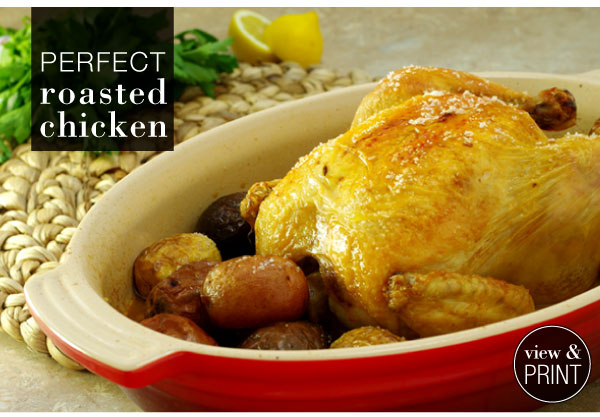 RECIPE: Perfect Roasted Chicken