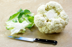 Trimming the Cauliflower