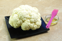 Oiling the Cauliflower