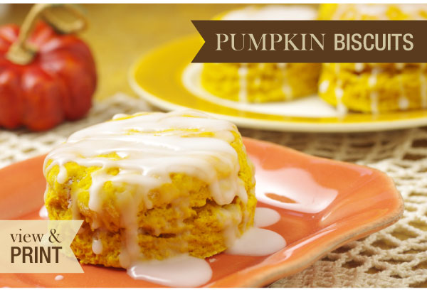 Pumpkin Biscuits