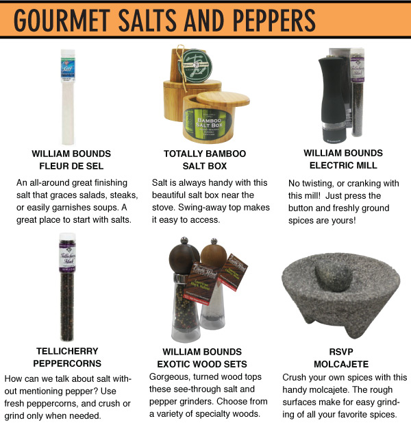 Gourmet Salt & Pepper