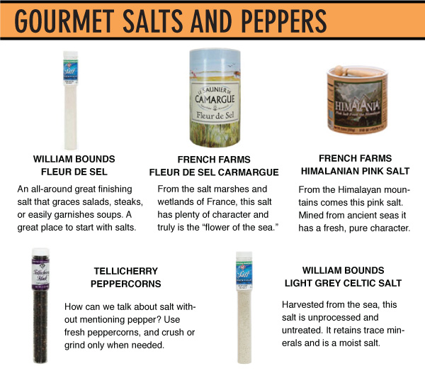 Gourmet Salt & Pepper