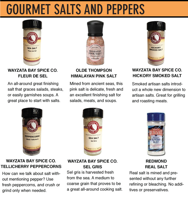 Gourmet Salt & Pepper