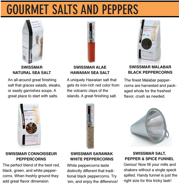 Gourmet Salt & Pepper