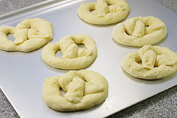 Pretzels Formed