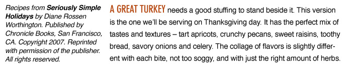 RECIPE: Sausage, Dried Fruit, and Nut Stuffing