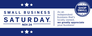 Small Business Saturday - Nov 24