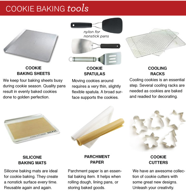 Cookie Baking Tools