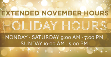 Holiday Hours