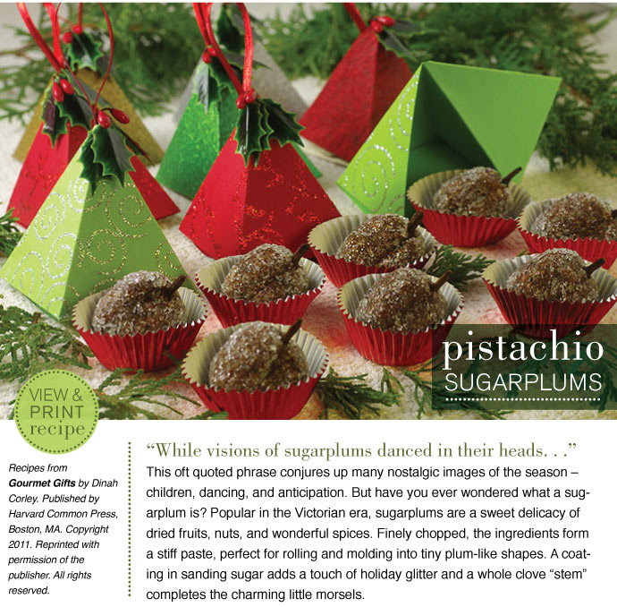 RECIPE: Pistachio Sugarplums