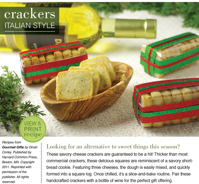 RECIPE: Crackers Italian Style