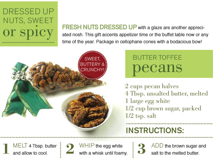 RECIPE: Butter Toffee Pecans