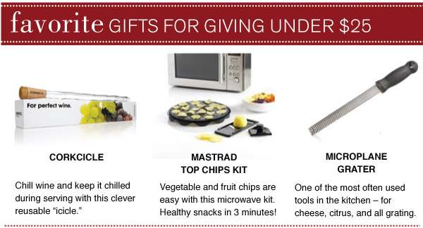 Gifts under $25