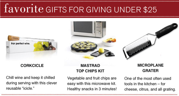 Gifts under $25