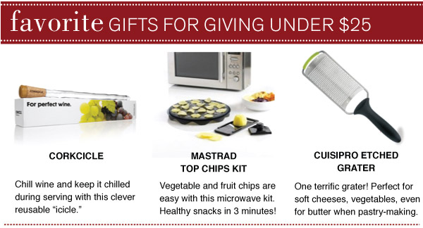 Gifts under $25