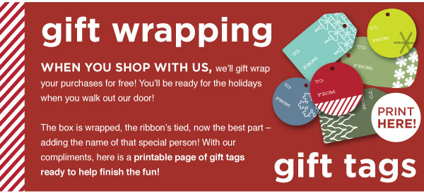 Gift Wrapping