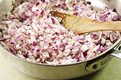 Sauteing Onions