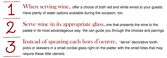 Entertaining Tips