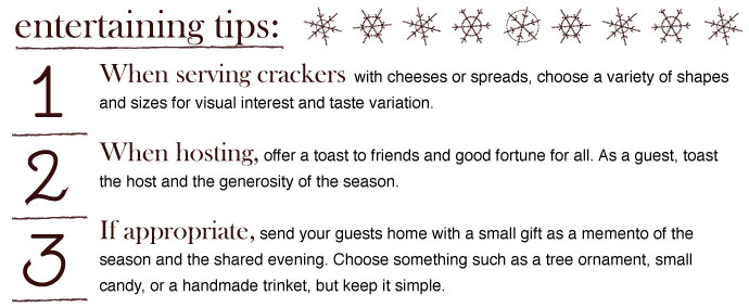 Entertaining Tips