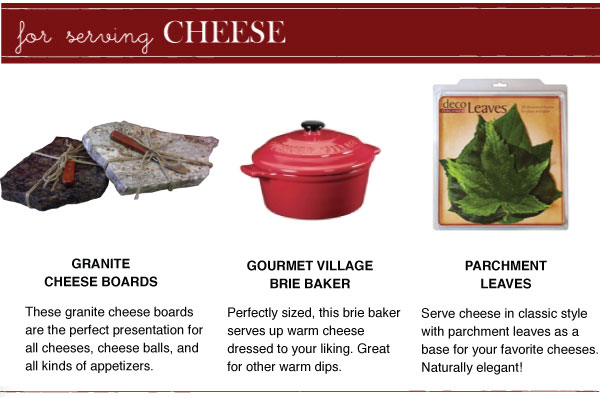For Serving Cheese