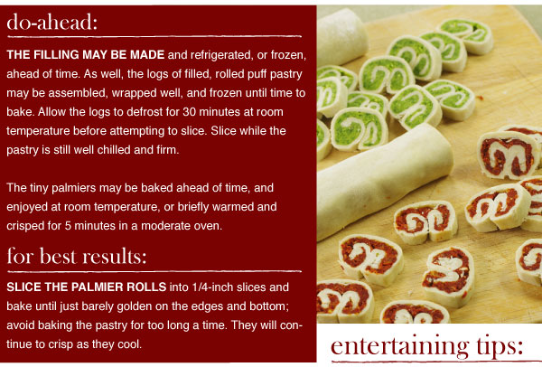 RECIPE: Tomato Palmiers