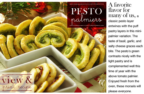 RECIPE: Pesto Palmiers