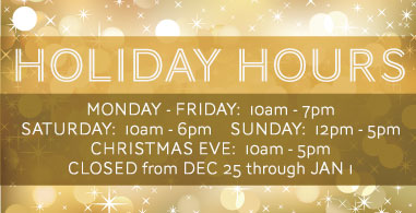 Holiday Hours