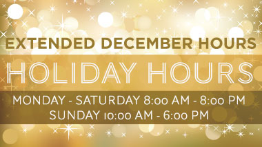 Holiday Hours