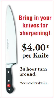 Knife Sharpening