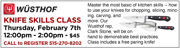 Knife Skills Class