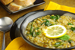 Sahadi’s Lebanese Lentil Soup with Spinach