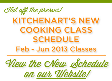 Spring Cooking Classes