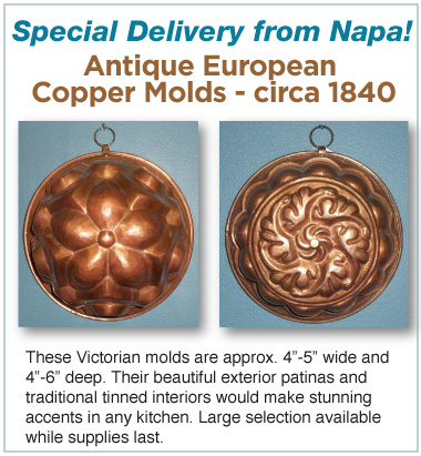 Antique Copper Molds