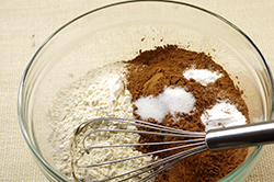 Dry Ingredients in Bowl