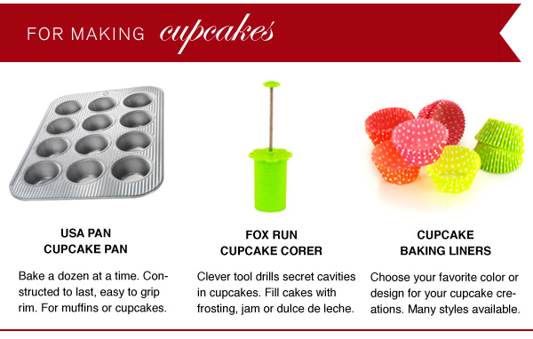 For Making Cupcakes