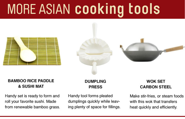 Asian Cooking Tools