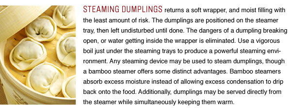 Steaming Dumplings