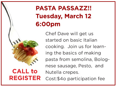 Pasta Class