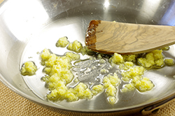 Sauteing Ginger