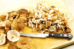 Prepping Mushrooms