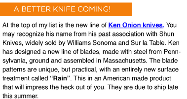 Ken Onion Knives