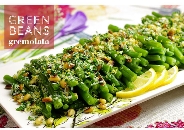 RECIPE: Green Beans Gremolata