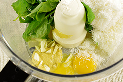 Ingredients in Food Processor