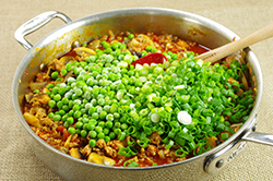 Peas and Scallions