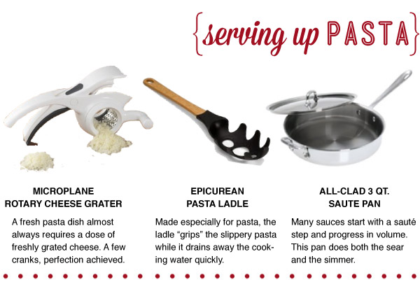 Serving Up Pasta