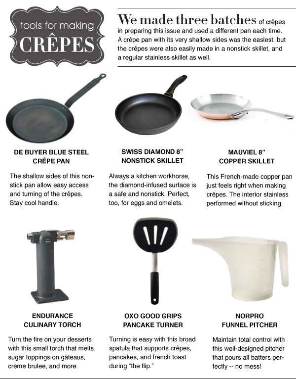 ools for Making Crepes