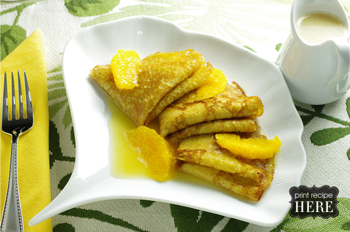 Butter and Rum Crepes, Fancy and Plain