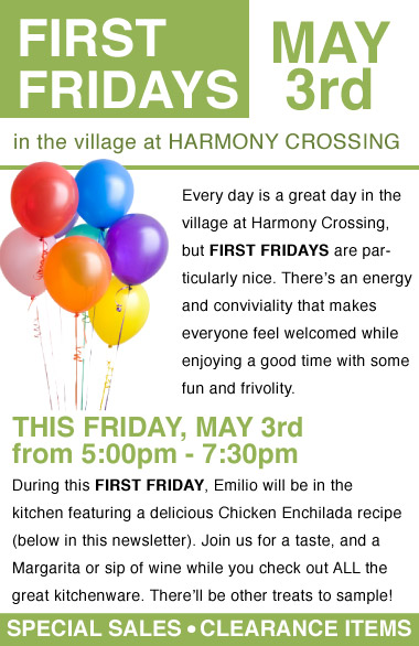 First Friday - May 3