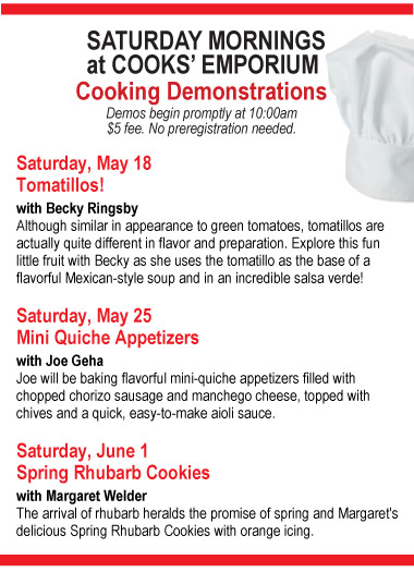 Cooking Demonstrations